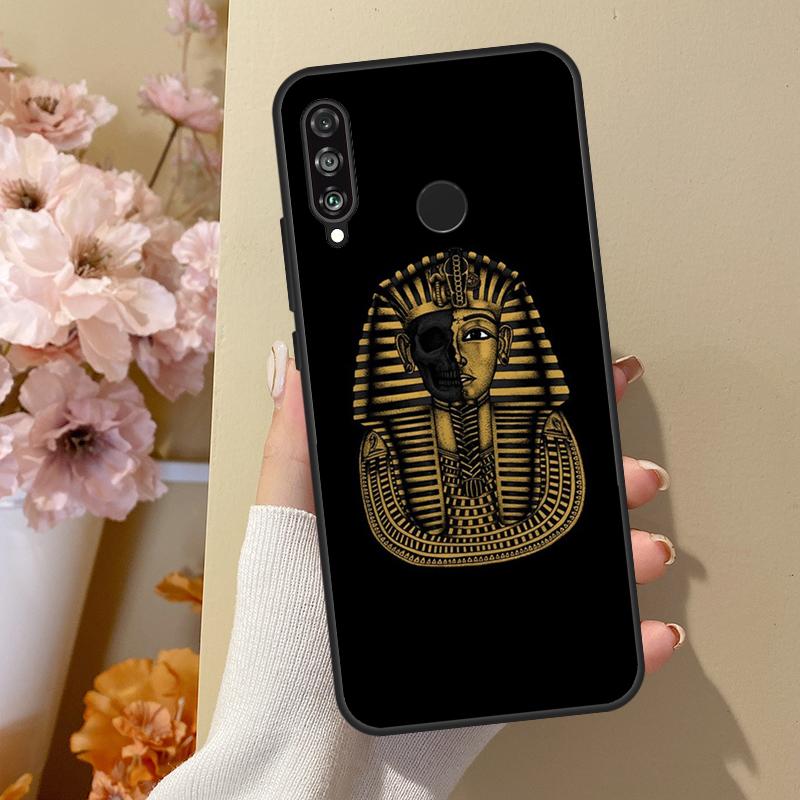 Tutankhamun For Huawei Nova 12i 8i 11i 12s 9 10 SE Y60 Y70 Y90 Y72 Y73 Y61 Y91 P60 Pro P30 P40 Lite Case