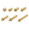Brass Bulkhead Fitting Suitable for Water Tanks & Garden Hoses, Corrosion Resistant Design Quick Repairs And Maintenance