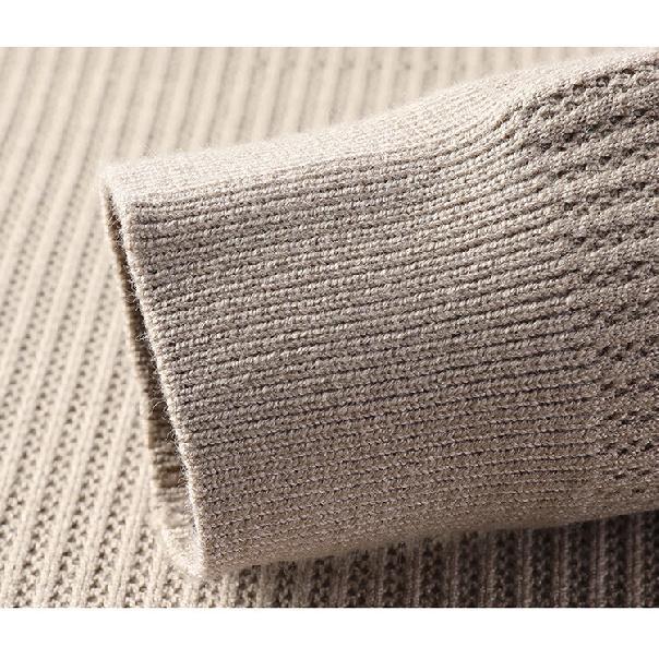 Herrenpullover Herbst Herrenbekleidung Strickwaren Rundhalsausschnitt Locker Jugendlich Europäisch und Amerikanisch Schlichter Casual-Pullover