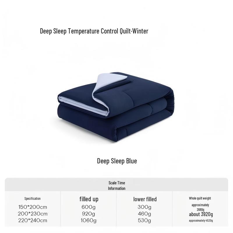 

mling Deep Sleep Temperature Control Winter Comforter
