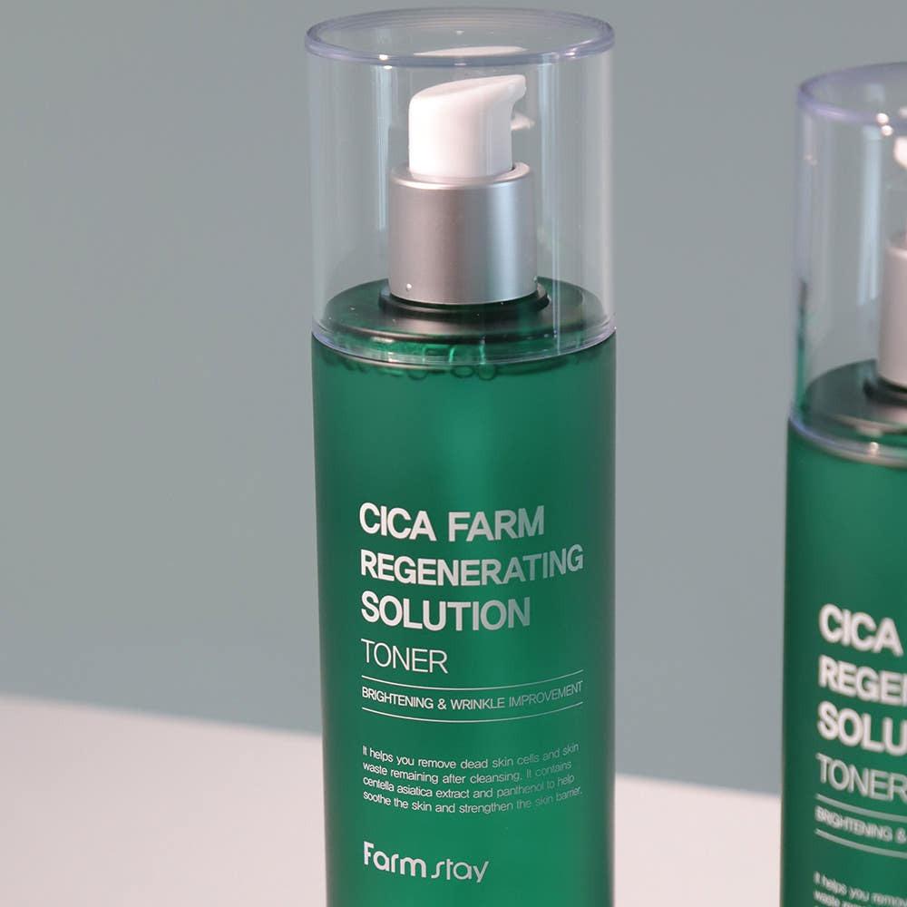 Farmstay Cica Farm Regenerating Solution Toner Soothing Hydrating 200ml