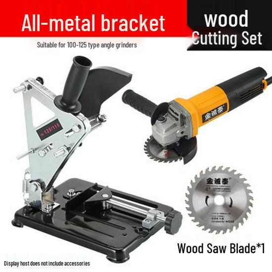 Universal Handheld Grinder Stand & Multi-Functional Table Saw Conversion Kit