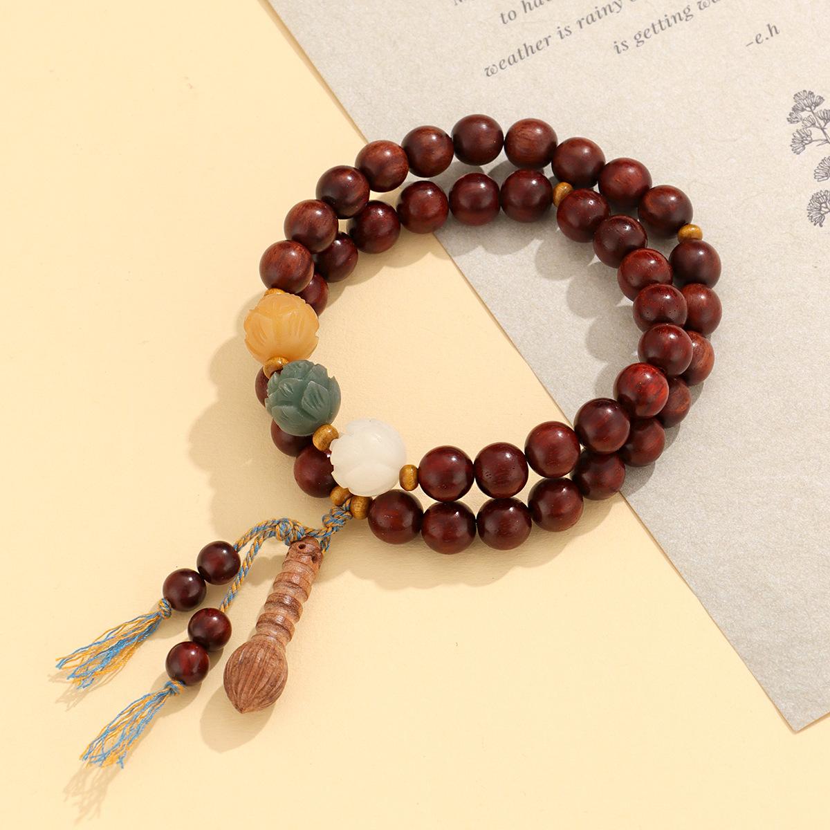 

Оригинальный старый материал зеленый сандаловый браслет из бисера Будды женский лесной студент сандаловое дерево страстный браслет из семян для пары этнический стиль мужской женский 35cm