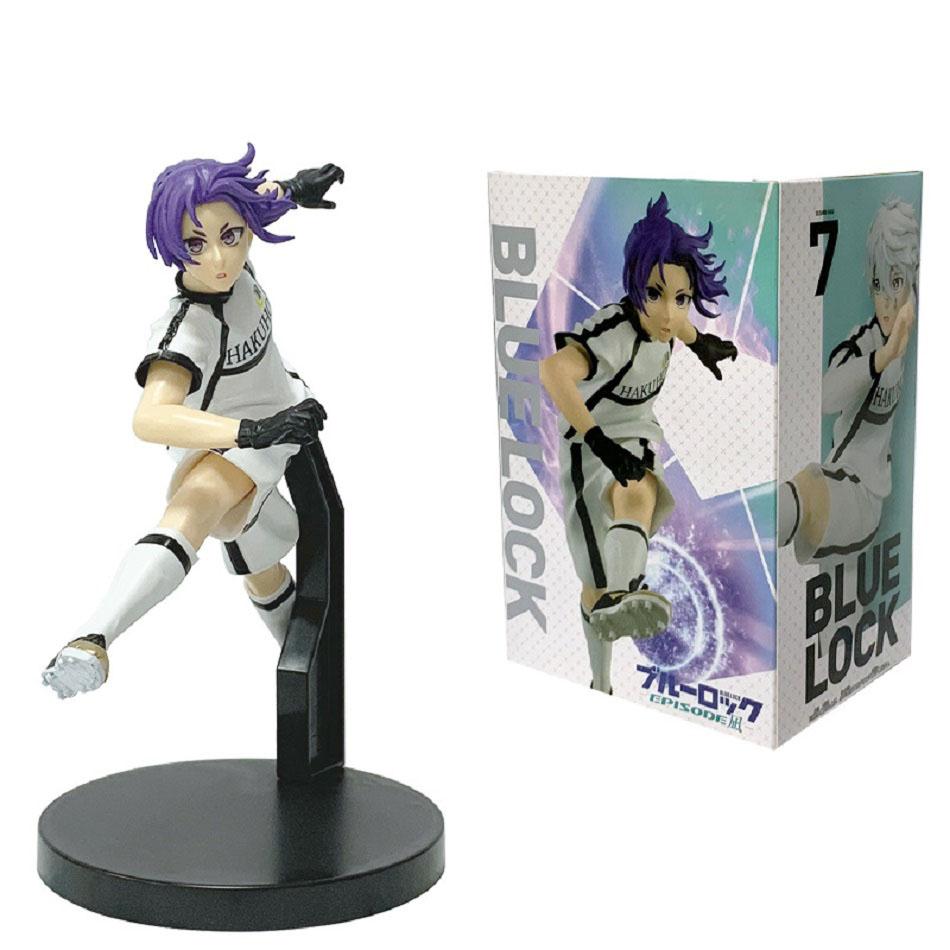 Anime BLUE LOCK Animation Version Blue Forbidden Zone Idol Figure Itoshi Nagi No.10 Pvc Model Ornament Collectible Toy Gift