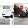 Rearview Side Mirror Trim Cover Fit For  Mitsubishi Outlander 2013 -2015 2016 2017 2018   Car Shell Sticker Accessories