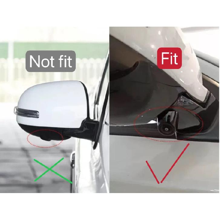 Rearview Side Mirror Trim Cover Fit For Mitsubishi Outlander 2013 -2015 2016 2017 2018 Car Shell Sticker Accessories