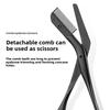 Metal Texture Eyebrow Scissors Built-in Comb Grooming Tool New Eyebrow Trimmer  Creating Eyebrows