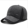 Thickened Winter Baseball Cap with Ear Protection for Middle-Aged and Elderly Men