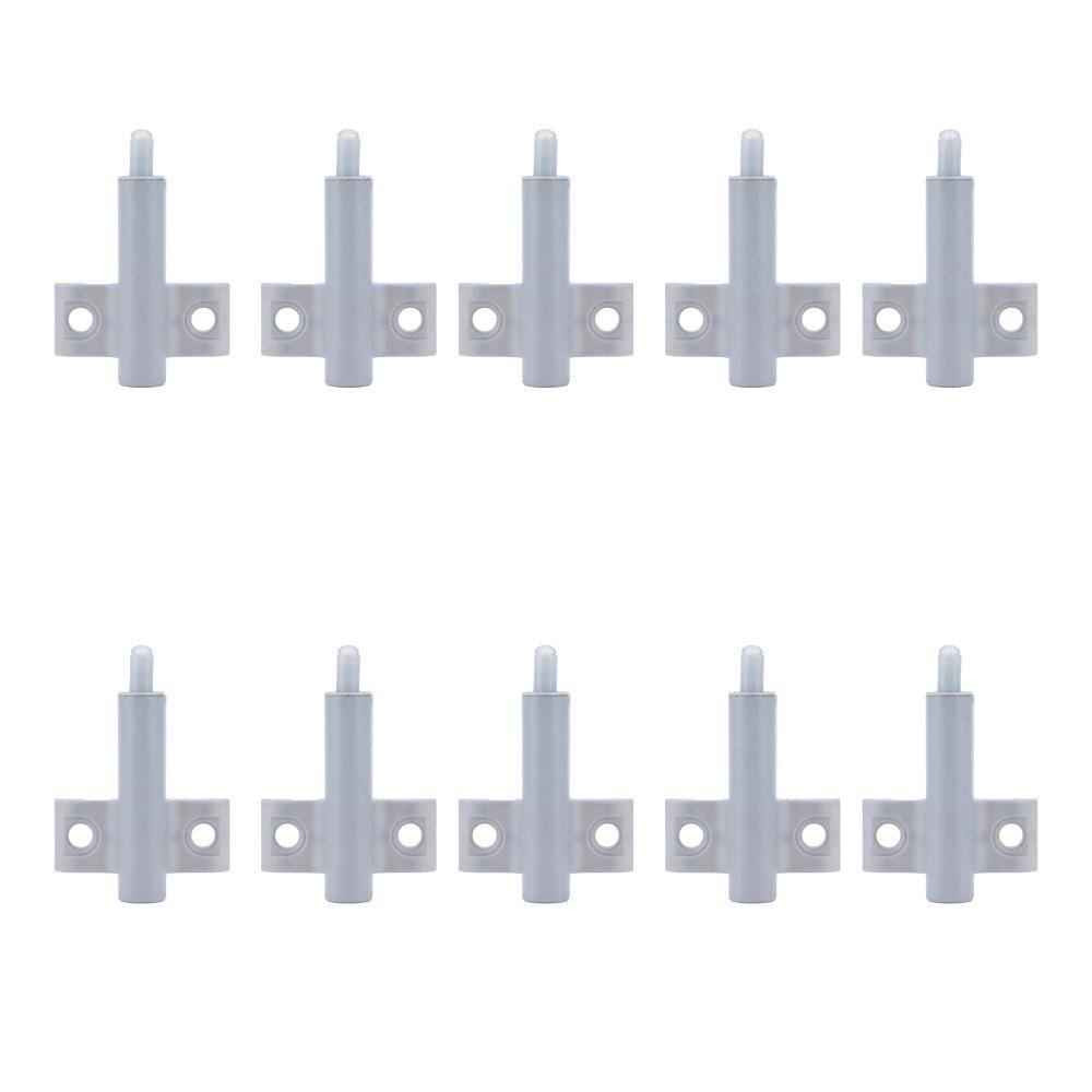 10PCS ABS Cabinet Door Damper Gray Drawer Bumper Quiet Soft Close Buffer Drawer