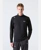 DESCENTE Running Half-Zip Long Sleeve T-Shirt Black Sr123Rtl22