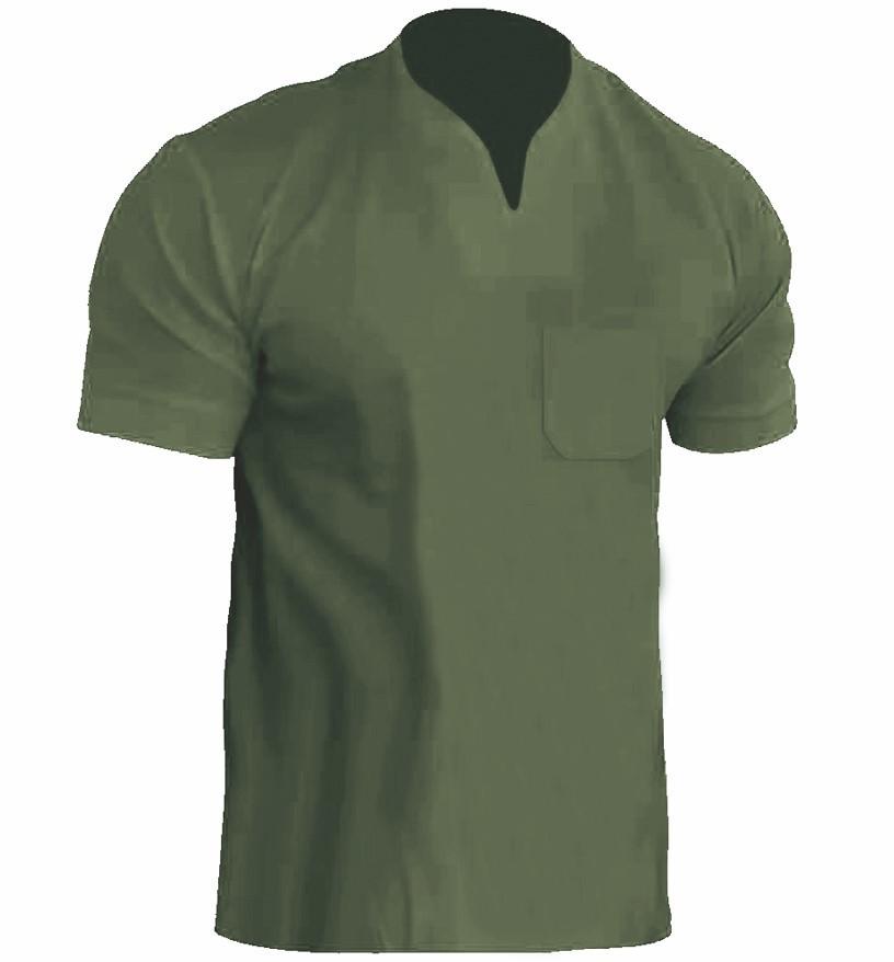 GMXIA Men's Fashion Casual Summer Spring Short Sleeve V-Neck Blouses & Shirts