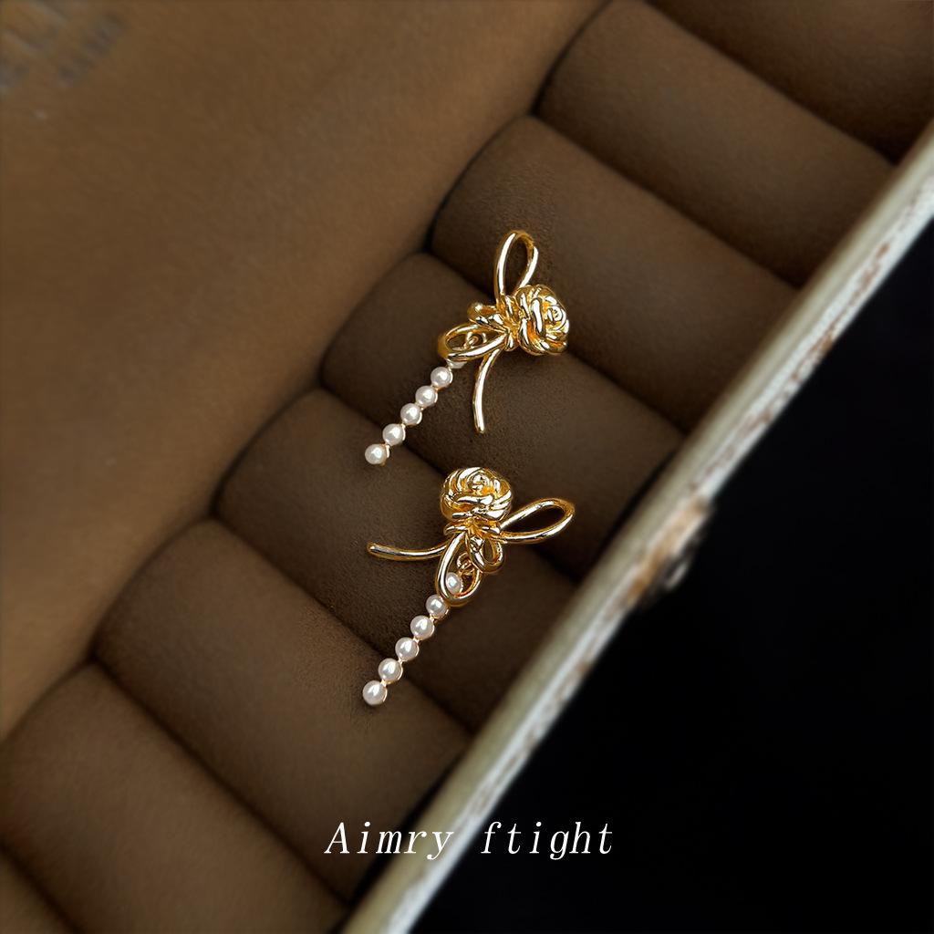 Оригинальная Роза~ Ветряная Игла Новые Горячие Продажи Серьги-Цветы Серьги