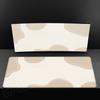 HD Printing Minimalist Desk Mat Abstract Art Design MousePad Non-Slip Rubber Base Mouse Mats for Office Laptop Modern Boho Leave