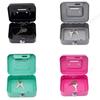1SET Piggy Bank, New Creative Portable Piggy Bank Storage Box with Key Storage Change Box