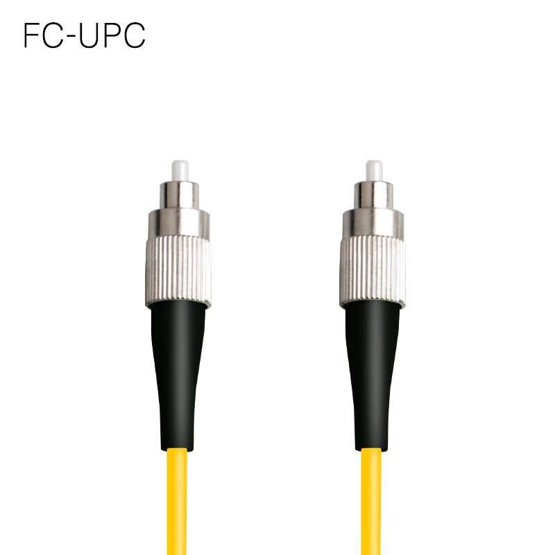 Einmodiges Glasfaser-Patchkabel mit FC/UPC-Steckern