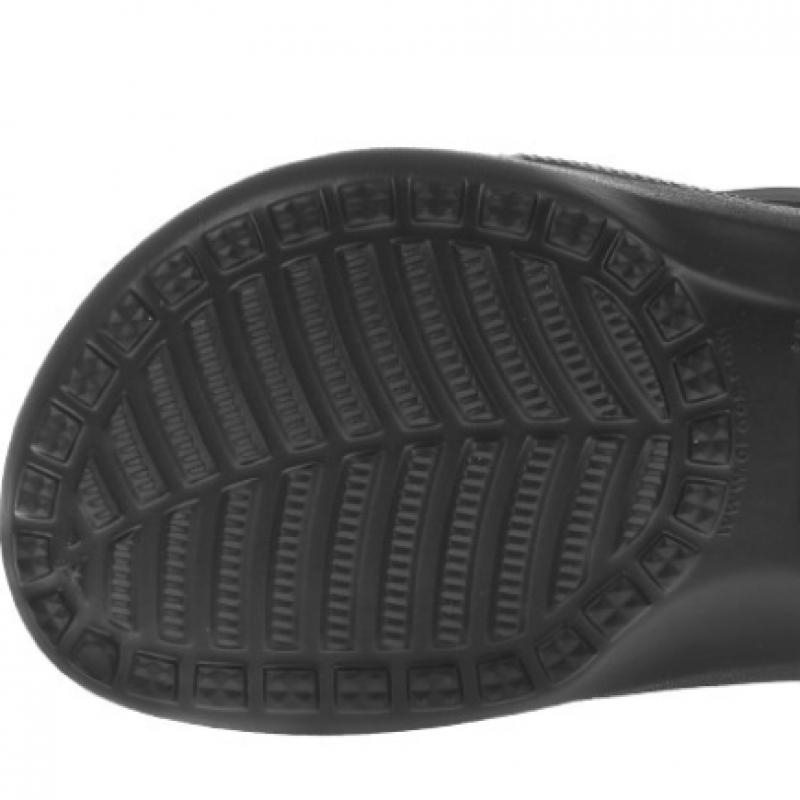 Crocs Classic Platform Lined Clogs Tulle 207938 001 Black