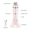 Ultraschall-Gesichtsreinigungsbürsten-Set, elektrisch, zur Hautreinigung und zum Peeling, mit 4 verschiedenen Reinigungs-Mitessern, Gesichtsmassagegerät