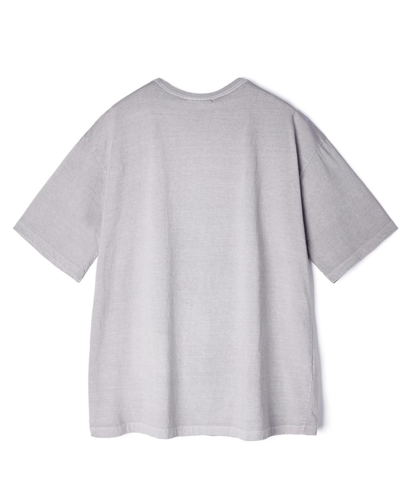 HOOVES Pigment Washed Graphic Short Sleeve T-Shirt [Cement]