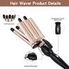 5-Barrel 15mm Egg Roll Hair Curler Hair Curling Iron Hair Waver Hair Crimper Temperature Adjustable