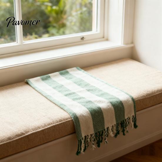 Thin Beach Towel Turkish Striped Print Quick-Drying Sand-Free Swimwear Accessory Large Size
