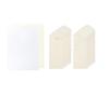 Midori Stationery Set for Writing Beautiful Letters with a Fountain Pen Cream Envelopes for Beautiful Addressing (Blank A) +