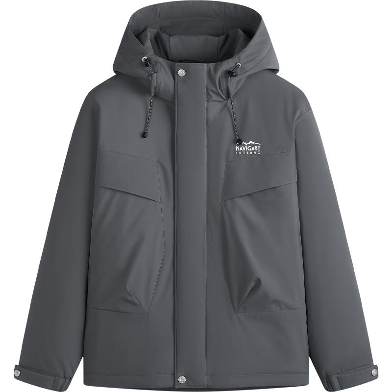NVG YOUNG Men s Hooded Duck Down Jacket 2XL