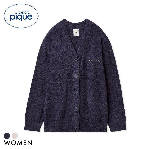 gelato pique ladies IFMC. Smooth cardigan gelato pique room wear gelato pique