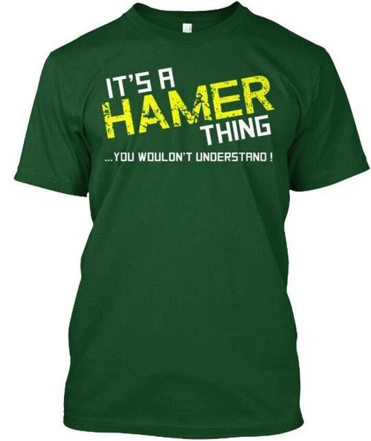 Hamer Thing T shirt Made in the USA Size S to 5XL L