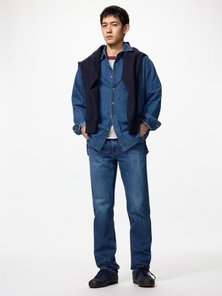 Uniqlo Japan Slim Straight Jeans Long