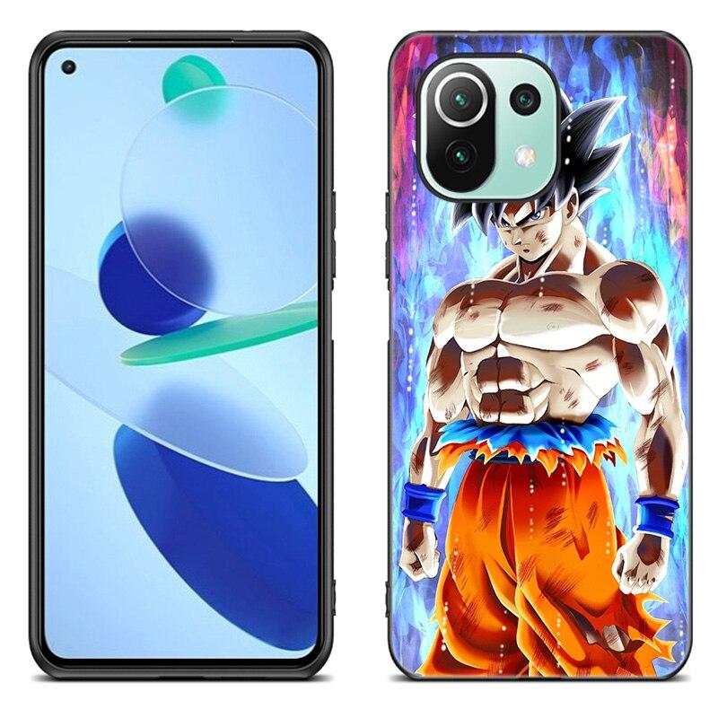 

Аниме Чехол для телефона Сон Гоку Ультра Инстинкт для Xiaomi Mi POCO X3 NFC F3 GT M3 11i 11 Ultra 10T Pro A2 11 Lite Redmi K40 K20 7 7A Redmi 7A