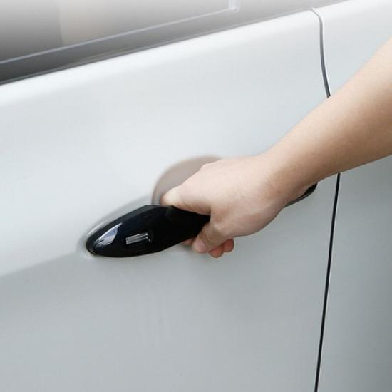 For Toyota Corolla - Black Before&After Car Door Handles Cover Trim 4pcs