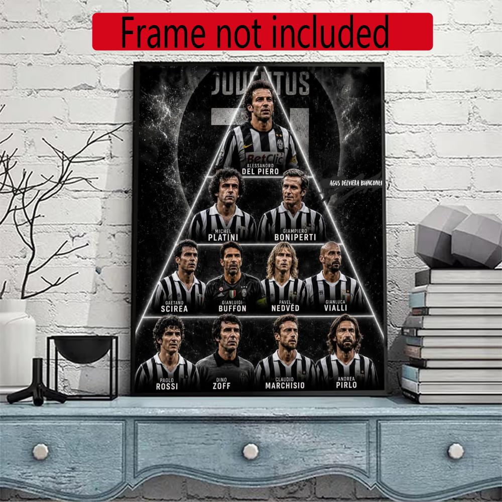 Juventus 5D Round Diamond Painting Kit Diamond Embroidery Painting Rhinestones Mosaic Frameless Handwork Decoration Arts
