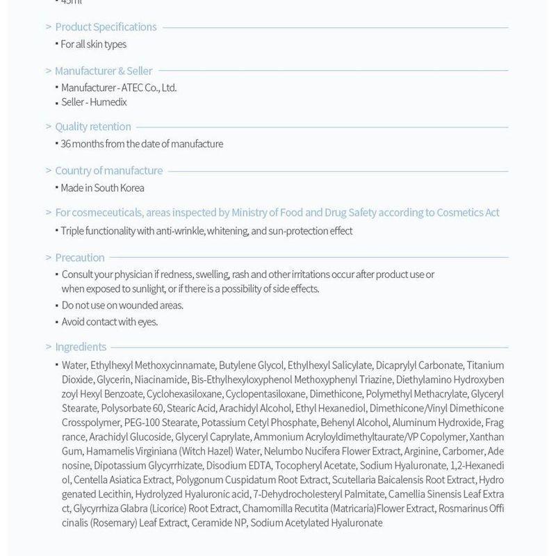 Derma Elravie - Hyal-Solution Waterful Sun Cream