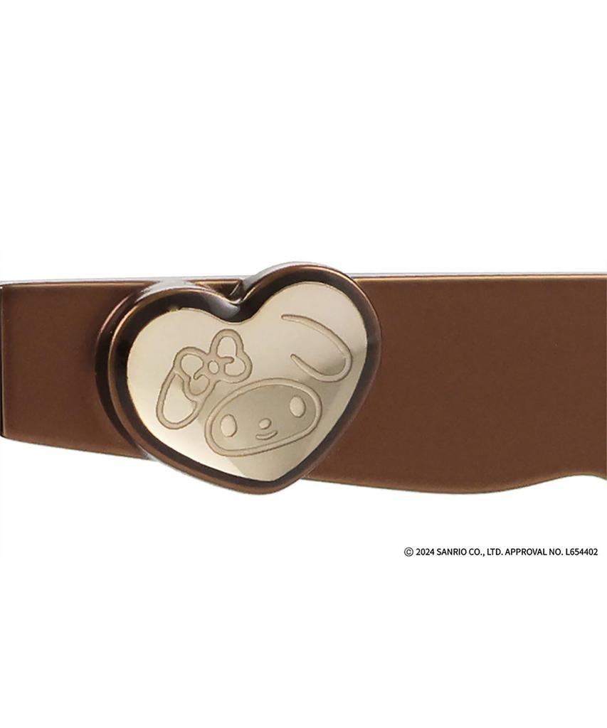 Glasses Eye Exam Fashion Prescription Lens Prescription and Cute and Sanrio Characters Brown [Zoff] Wellington-style Eyeglasses, Adjustment,
