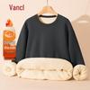 VANCL Men's Hoodless Fleece Pullover Sweatshirt