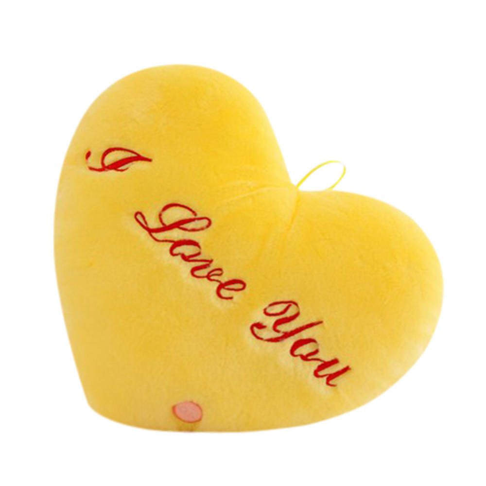 Buy Cute Design Heart Glow LED Pillow Light Soft Cushion Gift Home