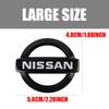 ABS Car Steering Wheel Center Emblem Sticker for Nissan Qashaqai Note Xterra f Sentra Altima Sylphy X-trail Tiida Accessories