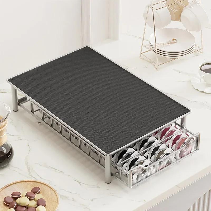 Coffee Capsules Drawer for Tassim 60 Capsules Organizer Coffee Pod Holder Rack Storage Drawer Shelves Coffeeware Accessories