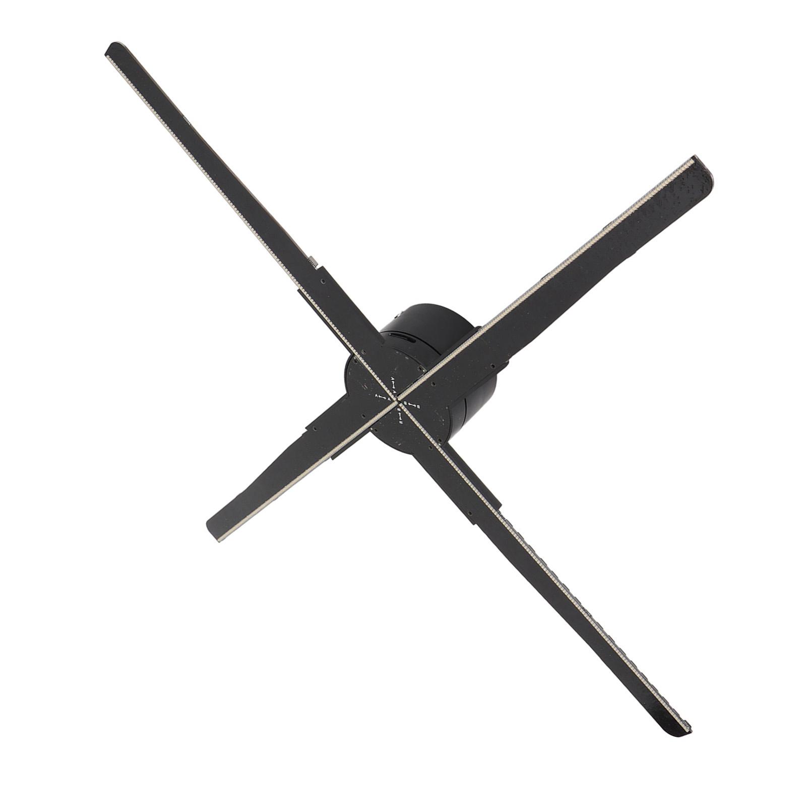 

52 см диаметр G52 3D голографический вентилятор проектор 552 шт светодиодные бусины голографический дисплей вентилятор для бизнеса UK Plug