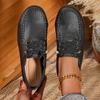 Spring New Outdoor Flat Slip-On Casual Shoes – Large-Size Comfortable Women's Footwear