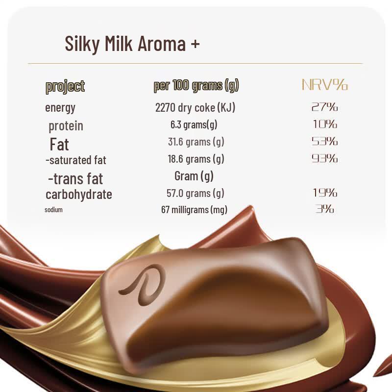 DOVE Chocolate con Leche Sedoso