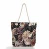 Multifunctional Flower  Printed Thick Rope Shoulder Beach Bag 7585