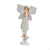 Fairy Statue Sculpture Collectible Art Crafts Angel Figure Tabletop Ornament for Bedroom Bookshelf