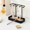Desktop Jewelry Stand Space Saving PP Multifunctional Jewelry Organizer Rack for Earring Necklace