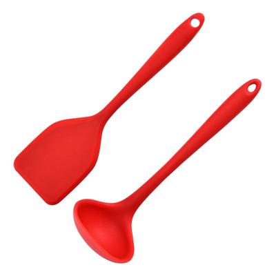 Silikon Küchenspatel & Schöpflöffel Set