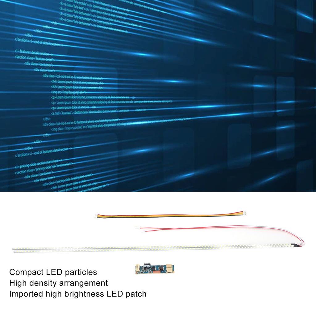 LED Backlight Light Strip LCD PC Accessories Fiberglass with Module Board for Lamps