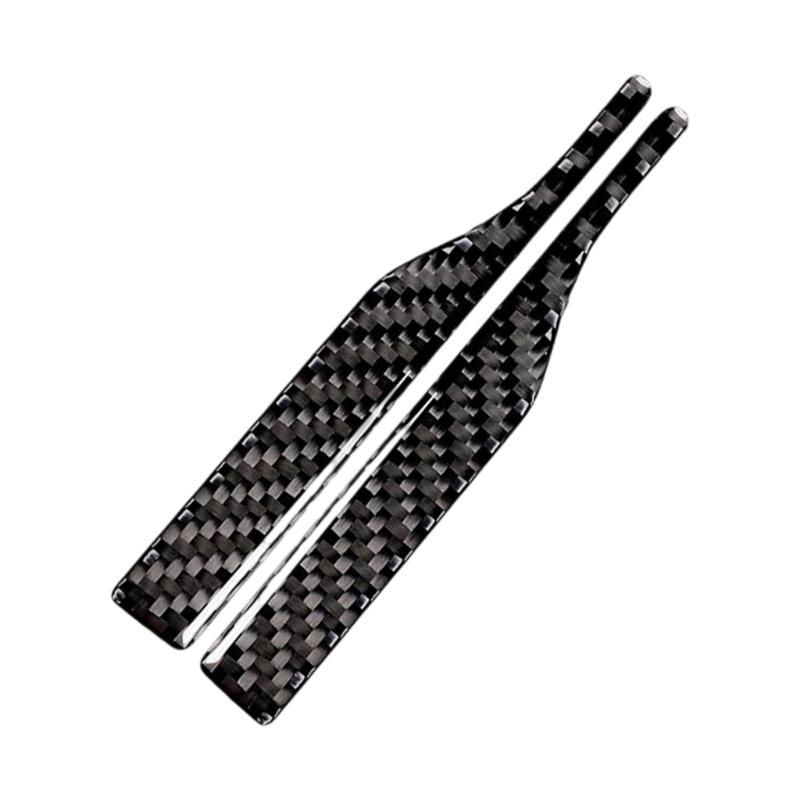 Automotive Mirror Protective Edges Carbon Fiber Designs Auto Adhesive Universal Mirror Edge Protector for Travlel