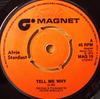 7inch Record ALVIN STARDUST  Tell Me Why MAG19 1974 UK Rock Used