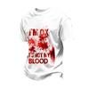 Men's Short Sleeve Halloween Print T-Shirt Casual Fashion Top