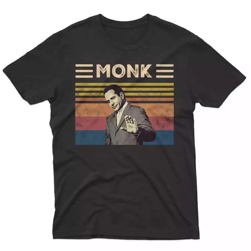 SALE Monk Vintage Movie Shirt, Unisex Gift For All Fans S-3XL Unisex T-Shirt
